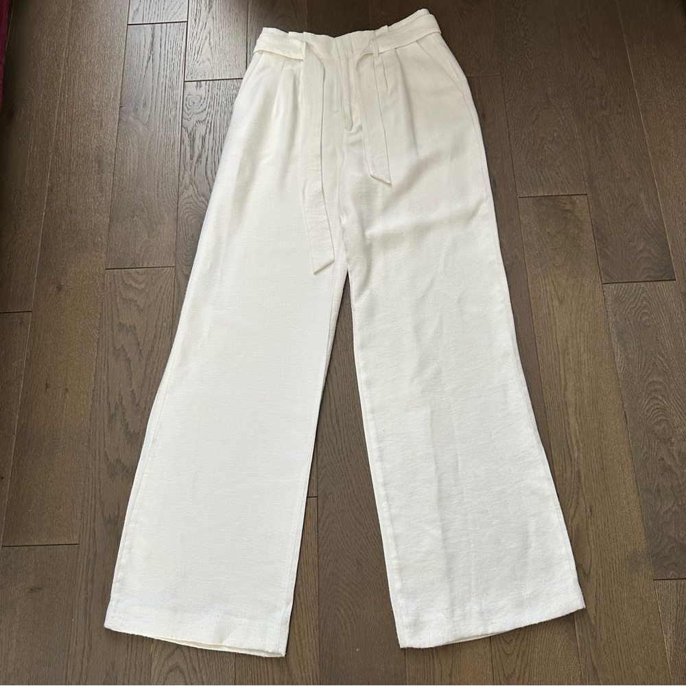 Chelsea28 Cream Pants With Belt Size 4
